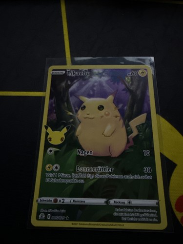 Pokémon birthday pikachu - pokémon,