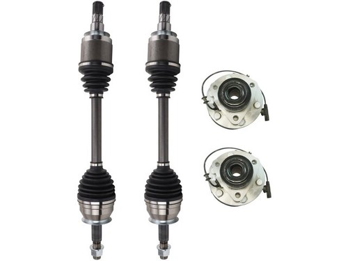 Axle and wheel hub - wheel, assembly