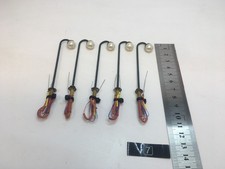 Bogenlampe mit LED, Selbstbau, ca. 7cm, 12-16V, Gleich-Wechselspannug, Messing.