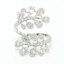 0.66 Ct Natural Diamond Leaf