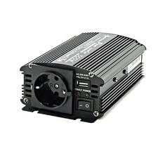 Wechselrichter 300 Watt 12V zu 230V Mod. Sinus Spannungswandler NM USB 0% MwSt