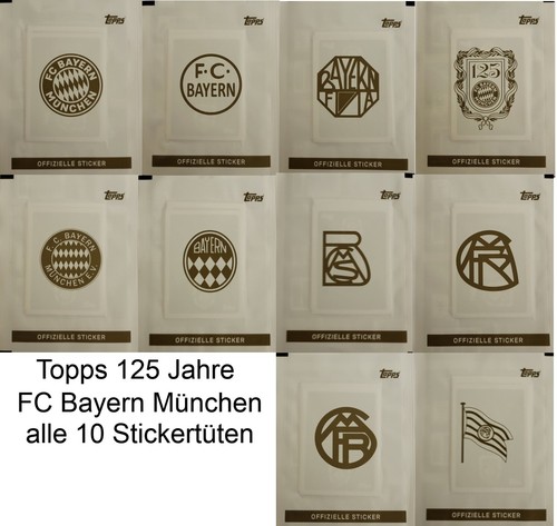 Topps 125 jahre bayern - jahre, fc