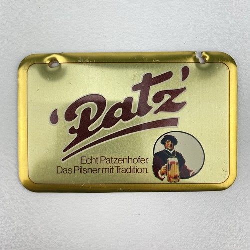 Zapfhahnschild patzenhofer - zapfhahnschild, "patzenhofer"