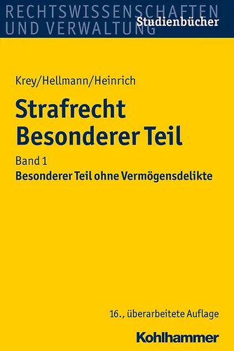 Strafrecht besonderer teil - besonderer,