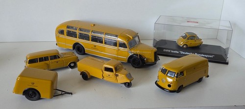 Schuco versch postfahrzeuge - schuco,