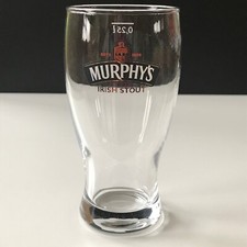 Murphys Irish Stout Glas Becher Gläser Bier 0,25 l - 13 cm hoch - Top - sehr gut
