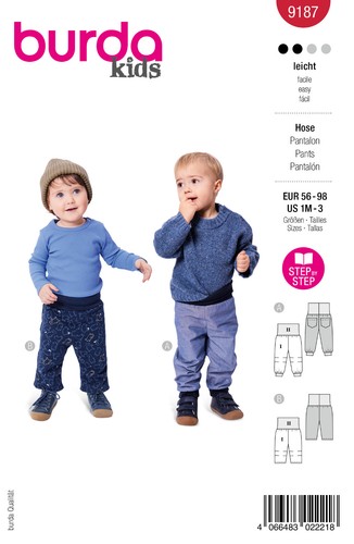 Burda schnittmuster baby - burda, hosen