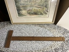 Antik vintage reißschiene - reißschiene, 72
