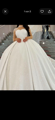 Brautkleid ballkleid weiß - ballkleid,