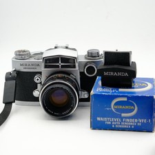 Miranda Sensorex SLR + Miranda 50mm F1.8 + VFE-1 Finder - Fotofachhändler -