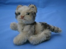 ********   Steiff Katze "Kitty", 10 cm, Mit Knopf, 5-fach gegliedert   *********