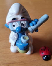 Schleich BASF Schlumpf Chemiker Dr. DINCH Sondermodell 2007 !