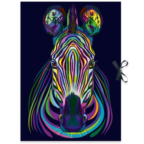 Rnk zeichenmappe neonzebra din - rnk,