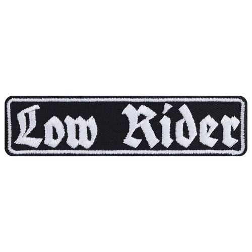 Chopper aufnäher low - aufnäher:, rider