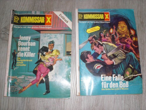 Kommissar romanhefte nr - x,