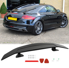 DE 46IN GT Schwarz Matt Heckflügel Heckspoiler Flügel Spoiler Für Audi TT 8J
