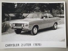 Altes Werksfoto Simca Chrysler