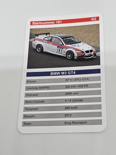 Bmw gt4 - m3, k2