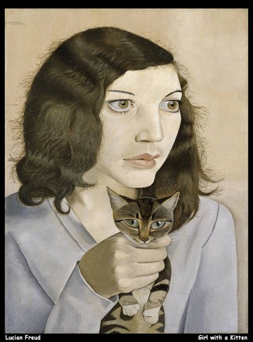 Lucian freud mädchen mit - lucian,
