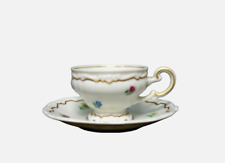 Espressotasse / Mokkatasse mit Unterteller  Weimar Porzellan Form Katharina (1)