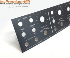 Ersatzfolie für die Frontblende der Revox B77, Geschwindigkeit  3¾  / 7½