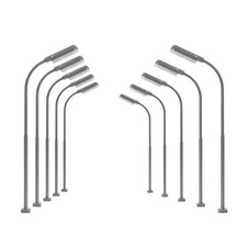 10Stk. Spur TT 1:100 Modell