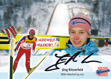 Jörg RITZERFELD - Deutschland, Bronze Jun.-WM 2001 Skispringen, Original!