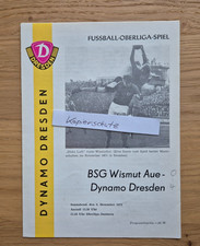DDR Fussball Programm --