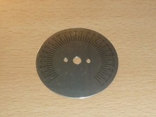 Skalenscheibe Skala 0-270 (0-270 Grad), Material Aluminium, ø 62mm