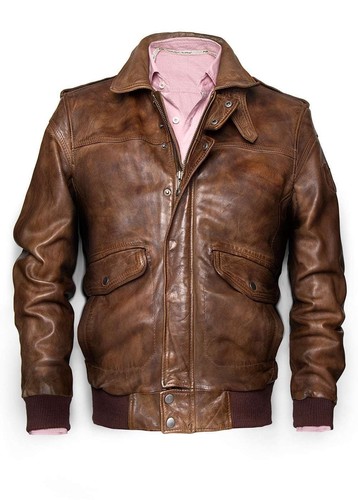 Fliegerjacke bomber braun - bomber,