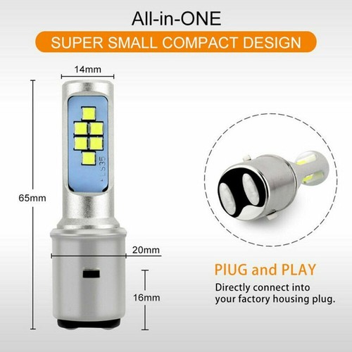 Ba20d 12v led birne - 12v,