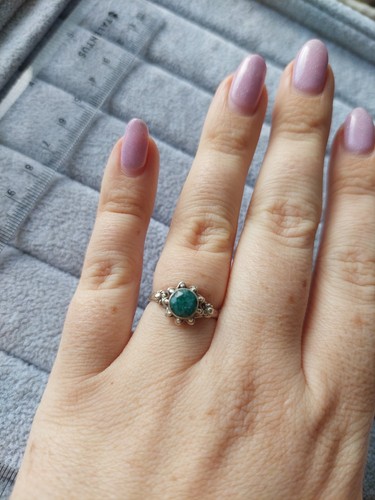 Smaragd ring 925 silber - ring,