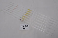 Vollpipette Messpipette 5/10ml Brand Hirschmann Glas HBG Precicolor Bundeswehr