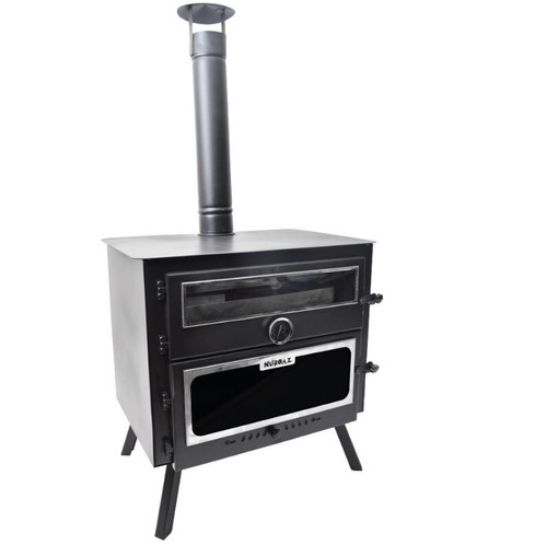 Mini holzofen mit backofen - mini,