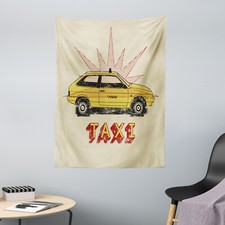 Retro Mikrofaser Wandteppich