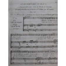 Hyazinthe Aria Ubbi Scheibe ich lasse Gesang Cembinal XVIIIe