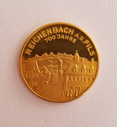 Goldmedaille reichenbach fils - goldmedaille, reichenbach/fils