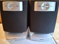 2 Philips Lautsprecherboxen, Daten siehe Typenschild, sehr guter Zustand - Top!