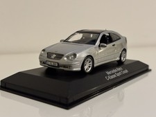 MERCEDES BENZ MODELLAUTO C-KLASSE SPORT COUPÉ W203 BRILLIANT SILBER  OVP M 1:43