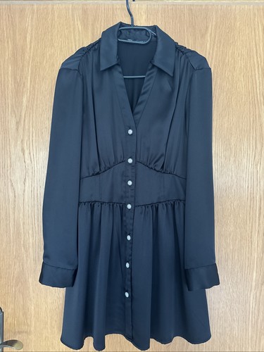 Schwarzes zara kleid - schwarzes,