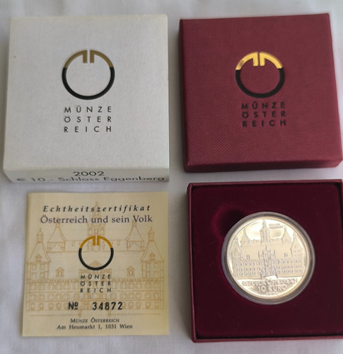 österreich euro 2002 ag925 - euro,