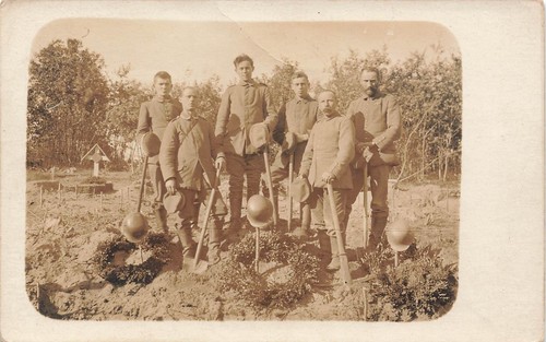 Fotokarte deutsche - fotokarte, 1.wk