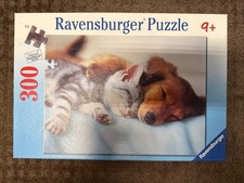300 pc puzzle “Sweet Dreams” by Ravensburger 9+ - Hund und Katze