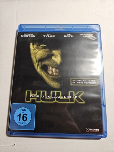 Der unglaubliche hulk blu ray - der,