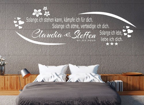 Wandtattoo schlafzimmer - wandtattoo,