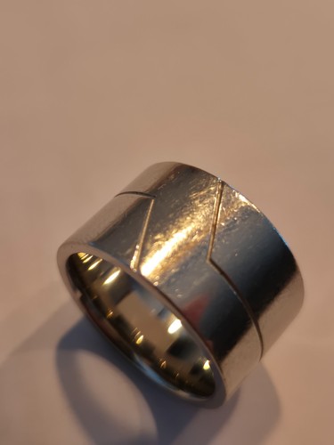 Ring von edelstahl - von,