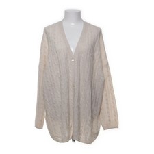 Include, Strickjacke, Damen, Größe: 46, Beige, Kaschmir, Einfarbig #sP6