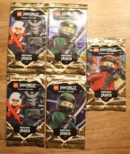 LEGO® Ninjago Sammelkarten Serie 4 - 5 Booster-Packung mit 5 Sammelkarten OVP