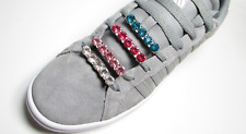 Strass Sneakers Schuh Schnallen Dekoration Schmuck Schnürsenkel Deko gold silber