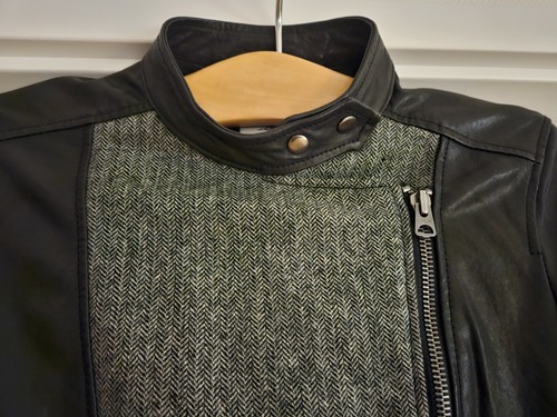 Replay damen lederjacke - replay,